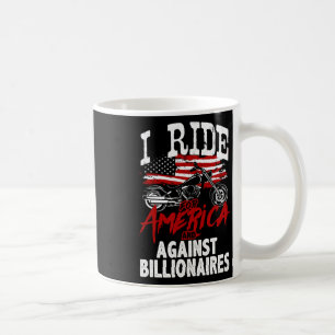 Anti Trump Biker Pro-democracy Resist Against Bill Coffee Mug