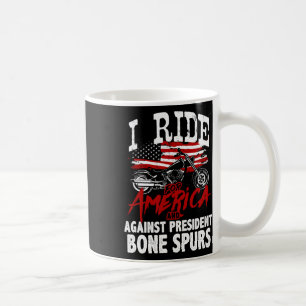 Anti Trump Biker Resist Against President Bone Spu Coffee Mug
