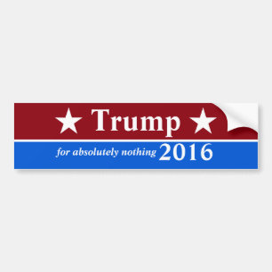 Anti-Trump Bumper Sticker