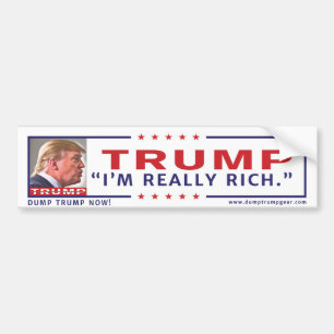 Anti-Trump Bumper Sticker