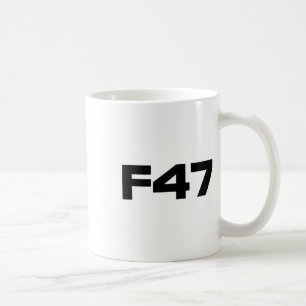 Anti Trump F47 Collection Bold Resist Project 2025 Coffee Mug