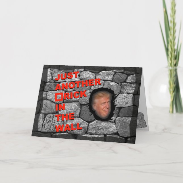 Anti Trump - Fill in the blank, Card (Front)