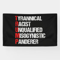 Anti Trump Funny Acrostic Political