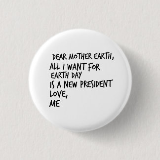 Anti-Trump Funny Political Humour Democrat Liberal 3 Cm Round Badge
