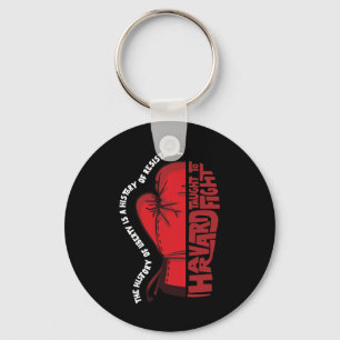Anti-trump Harvard Political Protest Key Ring