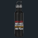 Anti Trump Hate Lies and Fascism Resist Anti Trump 710 Ml Water Bottle<br><div class="desc">Anti Trump Hate Lies and Fascism Resist Anti Trump 86 45</div>