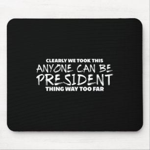 Anti Trump Hate Long Sleeve Mouse Mat