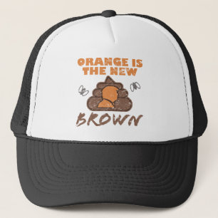 Anti-Trump Humour Poop Trucker Hat