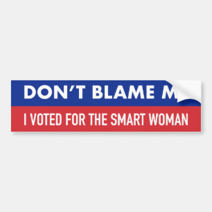 Anti Trump I Voted For Kamala Harris Bumper Sticker