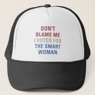 Anti Trump I Voted For Kamala Harris Trucker Hat