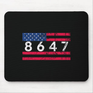 Anti Trump Impeach 47 8647 86 47 47th President Us Mouse Mat
