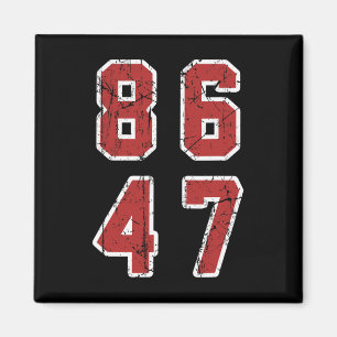 Anti Trump Impeach 47 8647 86 47 47th President Vi Magnet