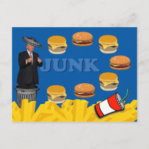 Anti Trump / Junk, Postcard