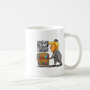 Anti-trump Library Funny Grey _ Clic Fit, Crew Nec Coffee Mug