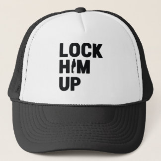 Anti Trump Lock Him Up Dump Donald Trump Trucker Hat