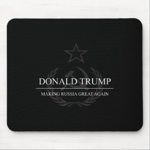 Anti-trump Making Russia Great Again Funny Mouse Mat