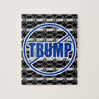 Anti Trump No Trump Custom Jigsaw Puzzle