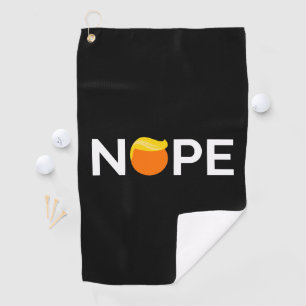 Anti-Trump - Nope Edition Golf Towel