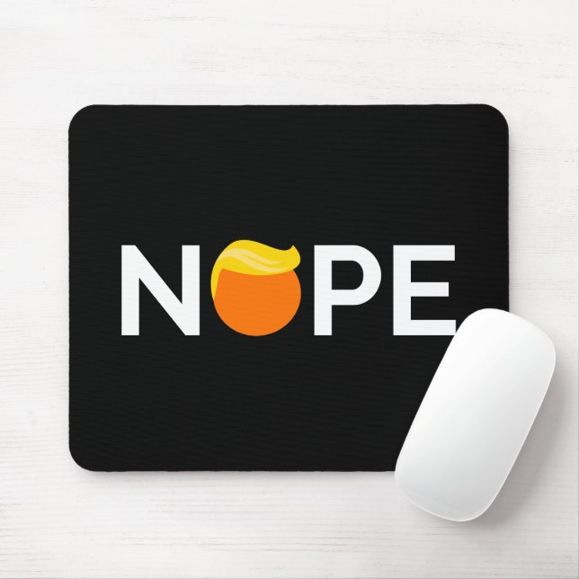 Anti-Trump - Nope Edition Mouse Mat (With Mouse)