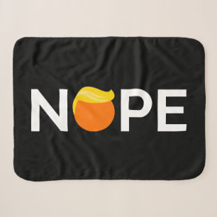Anti-Trump - Nope Edition Sherpa Blanket