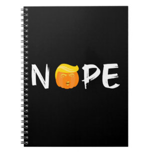 Anti-Trump - Nope Halloween Edition II Notebook