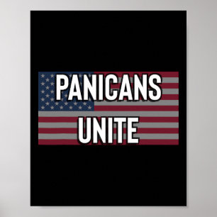 Anti Trump Panic Tariff Democrat Panic Unite Prote Poster