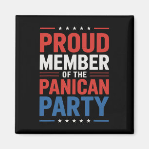 Anti Trump Panican Party Magnet