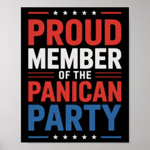 Anti Trump Panican Party Poster