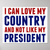 Anti Trump Patriotic Not My President