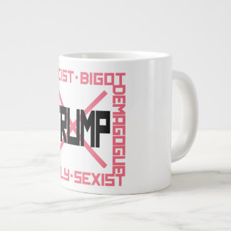 Anti-Trump Pink Large Coffee Mug