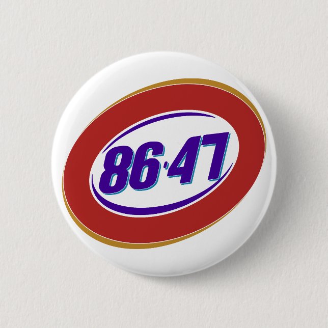 Anti-Trump Political Opinion 6 Cm Round Badge (Front)
