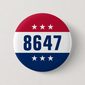 Anti-Trump Political Opinion 6 Cm Round Badge