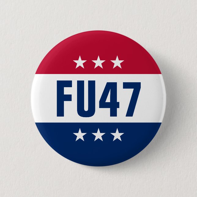 Anti-Trump Political Opinion 6 Cm Round Badge (Front)