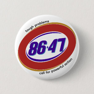 Anti-Trump Political Opinion 6 Cm Round Badge