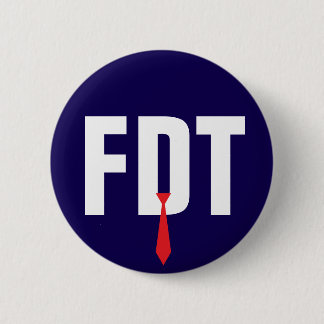 Anti-Trump Political Opinion 6 Cm Round Badge