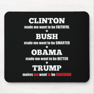 Anti Trump Political Tee For Independents And Mouse Mat