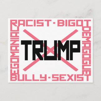 Anti-Trump Postcard