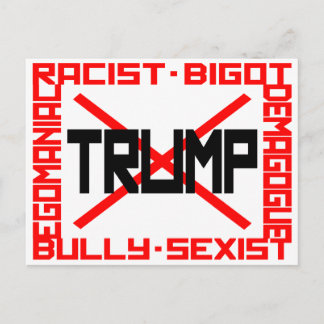 Anti-Trump Postcard
