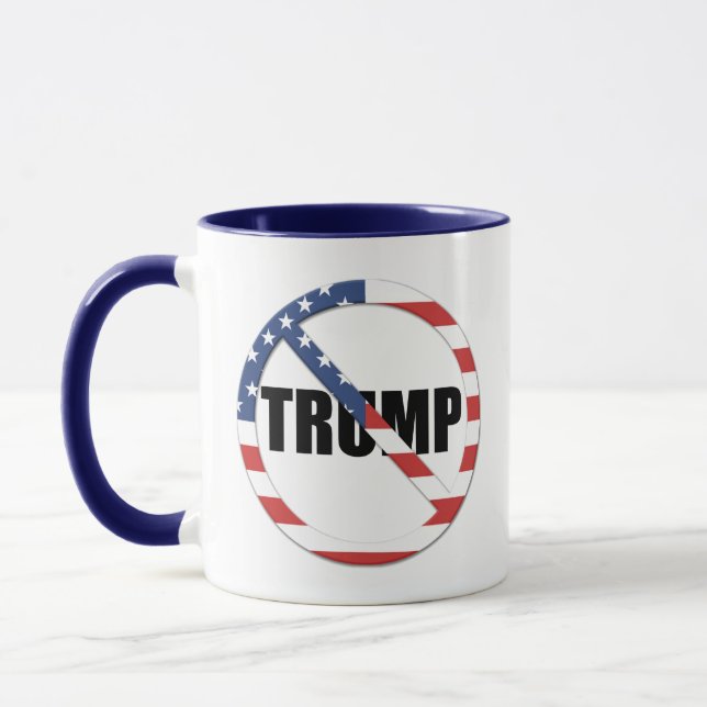 Anti-Trump Pro-Democracy Mug (Left)