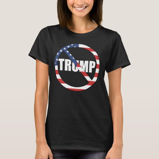 Anti-Trump Pro-Democracy T-Shirt (Front)