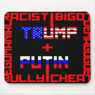 Anti Trump+Putin Mouse Mat
