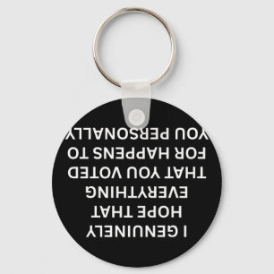Anti-trump Resist Fascism Political Anti-republica Key Ring