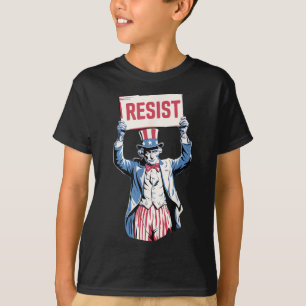 Anti-trump Resist Not My President 4th Of July Unc T-Shirt