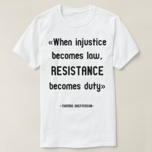 Anti-Trump Resistance Becomes Duty T-Shirt