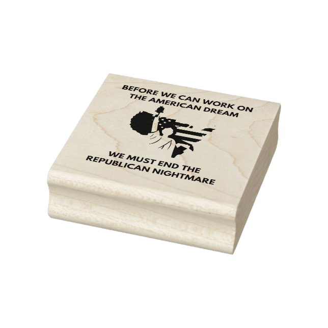  Anti Trump Rubber Stamp (Stamp)