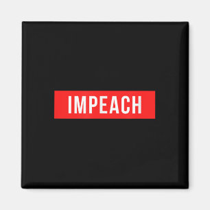 Anti Trump Shirt Impeach 45th President Magnet