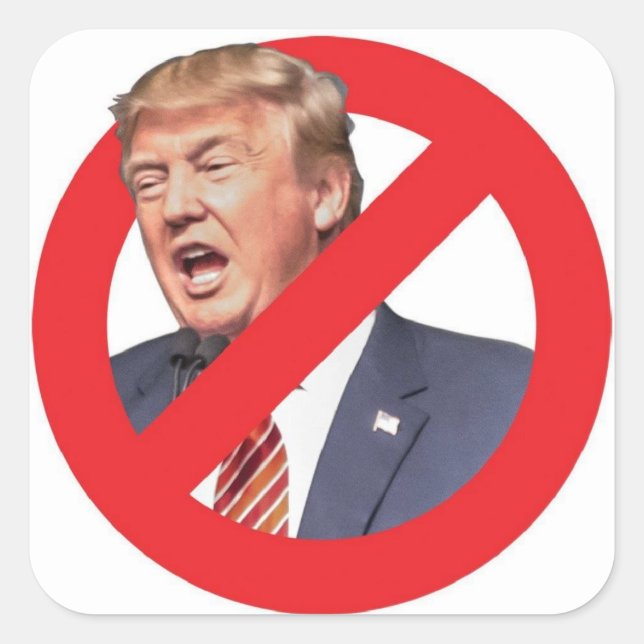 ANTI TRUMP Sticker (Front)