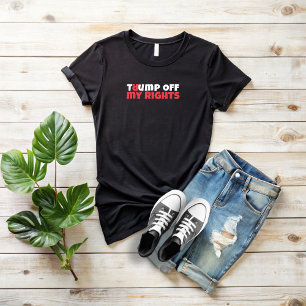 Anti Trump student protest slogan red elegant T-Shirt