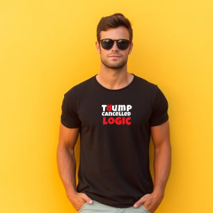 Anti Trump student protest slogan red elegant T-Shirt