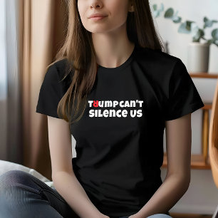Anti Trump student protest slogan red elegant Tri-Blend Shirt